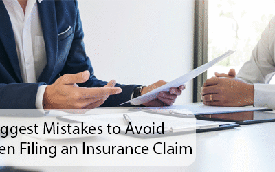 5 Biggest Mistakes to Avoid When Filing an Insurance Claim